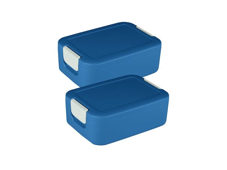 Sunware sigma home food set van 2 broodtrommels - Blue