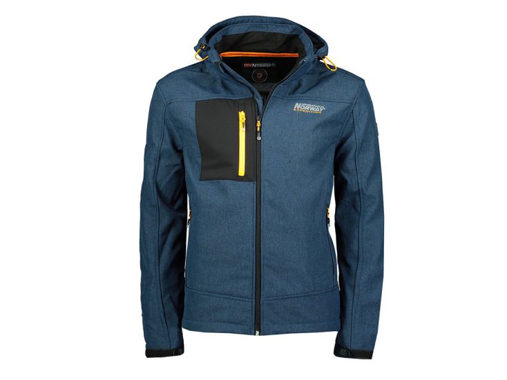Geographical Norway Torefact softshell outdoorjas - Blue