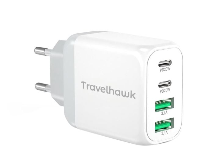 Travelhawk USB-C Oplader