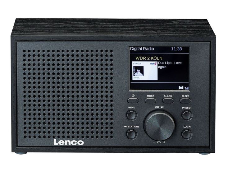 Lenco DAR-017BK Compacte DAB+/FM radio met Bluetooth