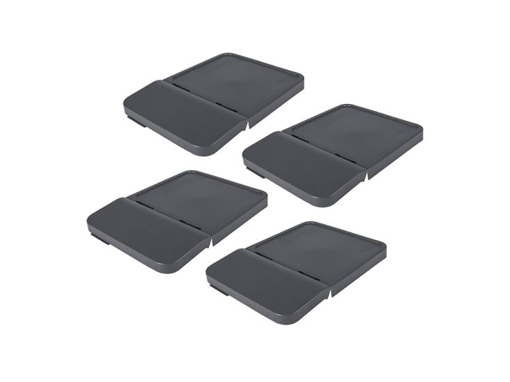 Sunware Sigma home 45/60L anthracite sorteerunit deksel - 4 stuks