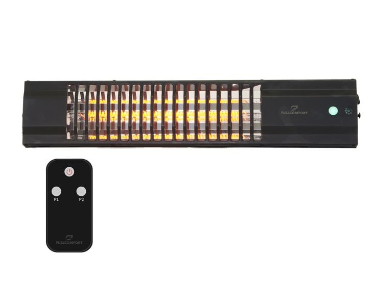 Fullcomfort I-Red IP65 terrasverwarmer - 2000 watt