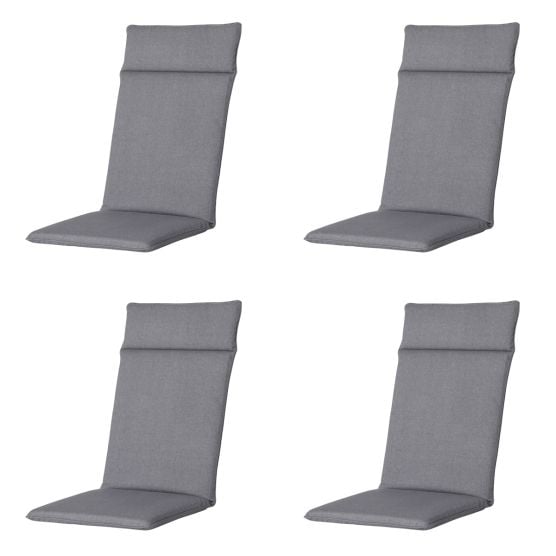 Madison Oxford  Tuinstoelkussen - Set van 4