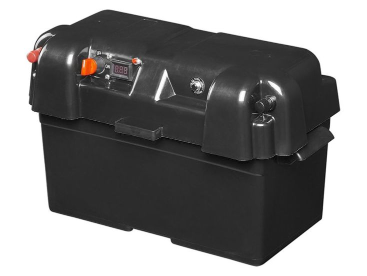 ProPlus Accubak - 2x USB - 1x 12V stekkerdoos - Voltmeter