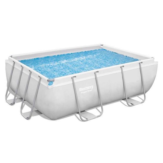 Bestway power steel set rechthoek 282cm zwembad