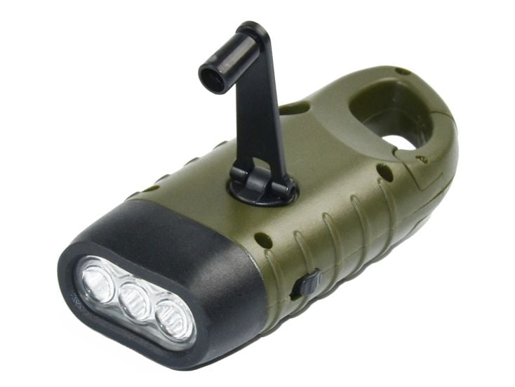 FlinQ opwindbare zaklamp - Green