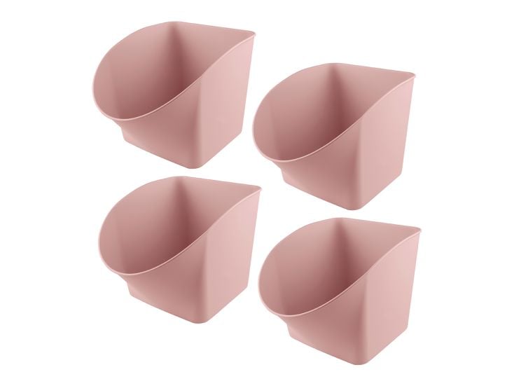 Sunware Sigma home set van 4 speelgoedboxen - Pink