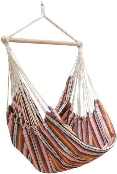 AMANKA 185 x 130 XXL hangstoel - Striped