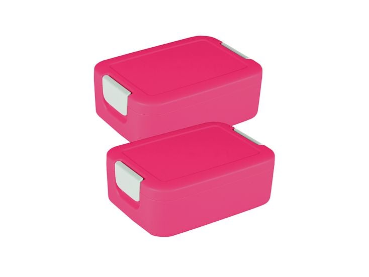 Sunware sigma home food set van 2 broodtrommels - Fuchsia