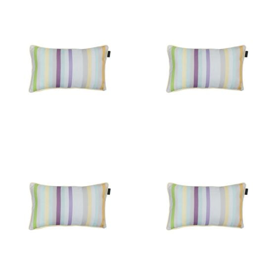 Madison Righe purple Sierkussen - Set van 4