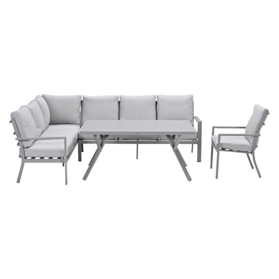 Garden Impressions Senja valley sand - 4-delige loungediningset