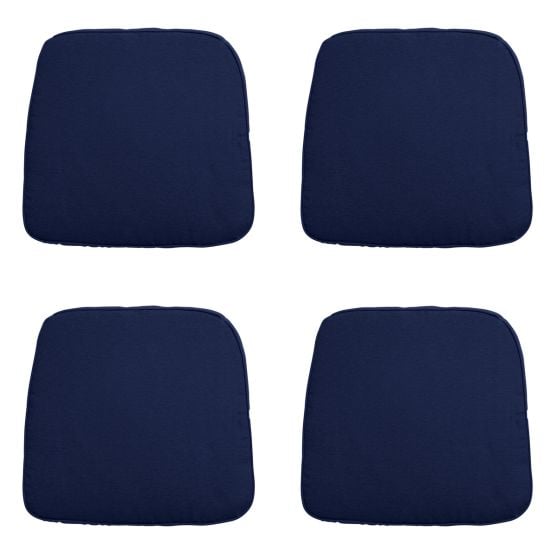 Madison Panama indigo Zitkussen - Set van 4