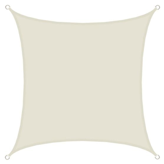 AMANKA 2x2 beige waterafstotende polyester schaduwdoek