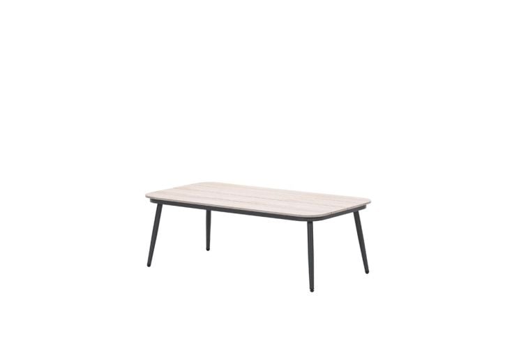 Garden Impressions Teramon 130x70cm lounge tafel - black