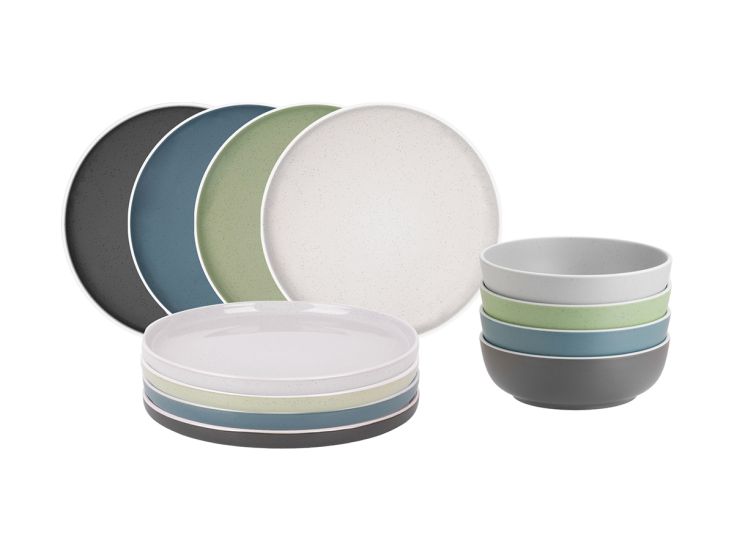 Brunner Midday Dolomit 12-delig serviesset
