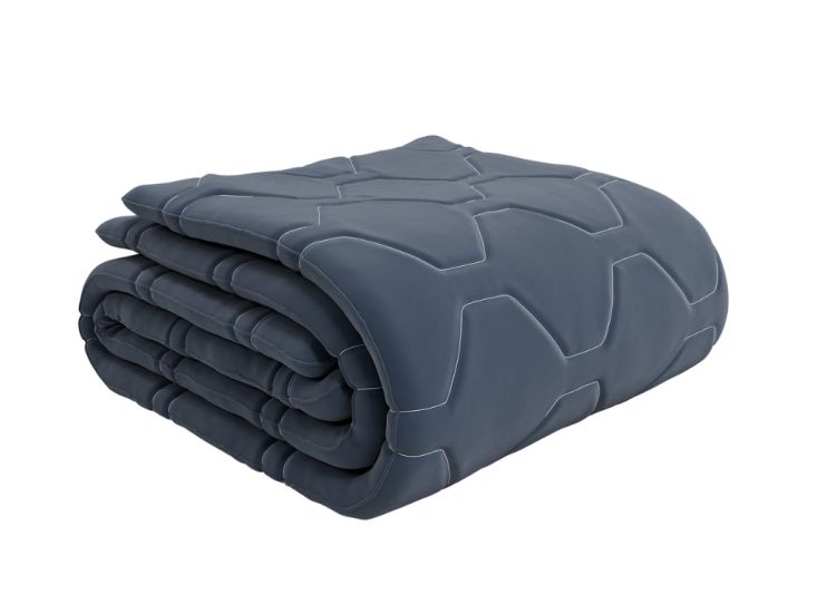 HappyBed Dark blue zomerdekbed -  160x200 cm