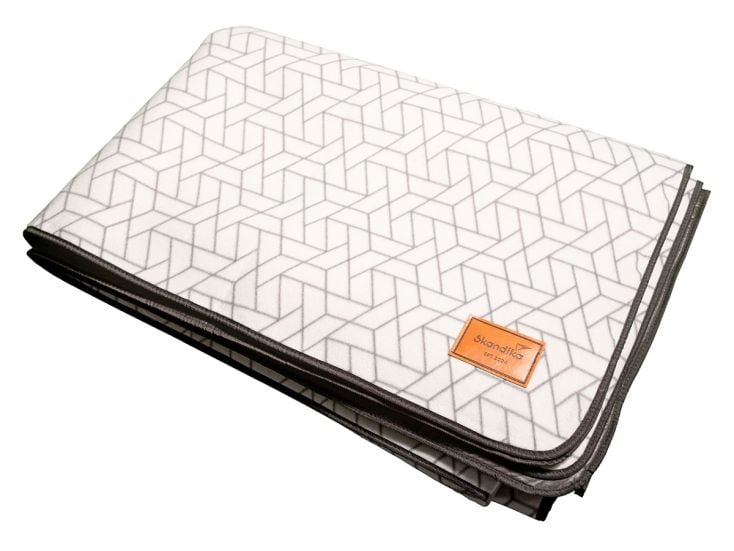 Skandika polyester fleece tenttapijt - 300 x 300 cm