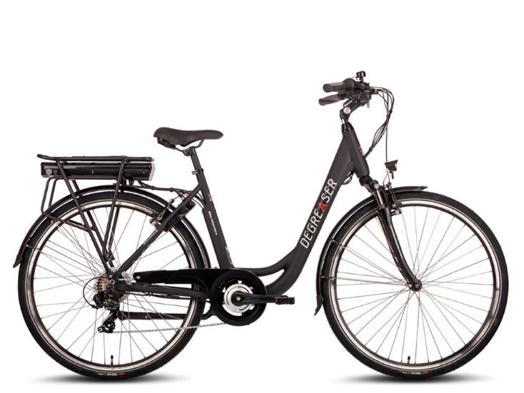 Degreaser 50 cm 10.4 Ah 7sp dames ebike - Black