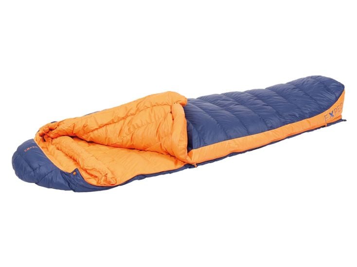 Exped Comfort -5° L mummy slaapzak - Orange/Blue