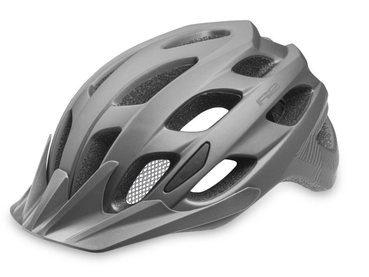 R2 Cliff Grey fietshelm - Maat S