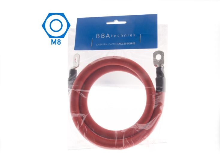 50 mm² accu kabel flexibel - red 1 m