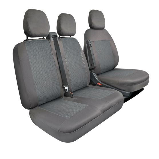 Lampa semi pasklaar stoelhoes maat L – grijs