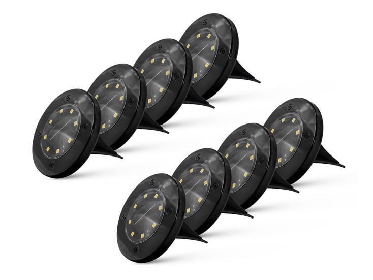 FlinQ Fly Solar grondspots - Set van 8