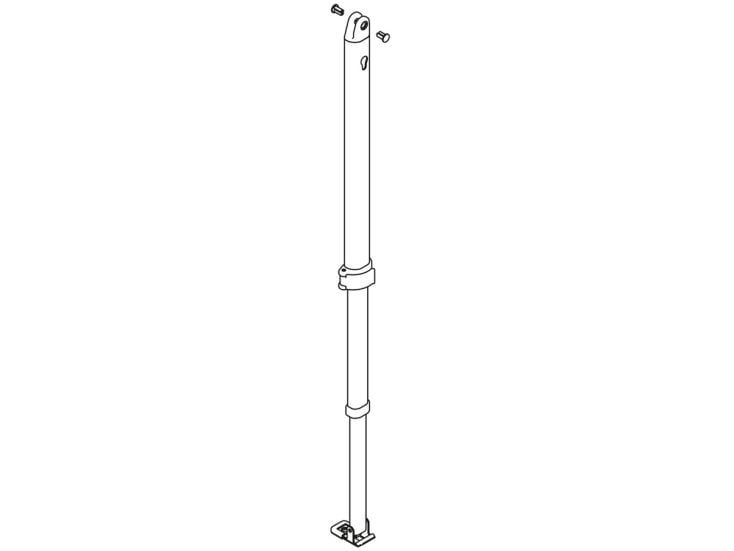 Fiamma staander links Caravanstore XL 280-310