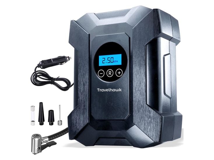 Travelhawk Compressor bandenpomp - 12 Volt