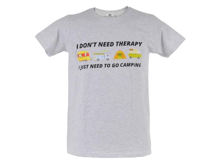 Obelink I don't need therapy T-shirt - Grey