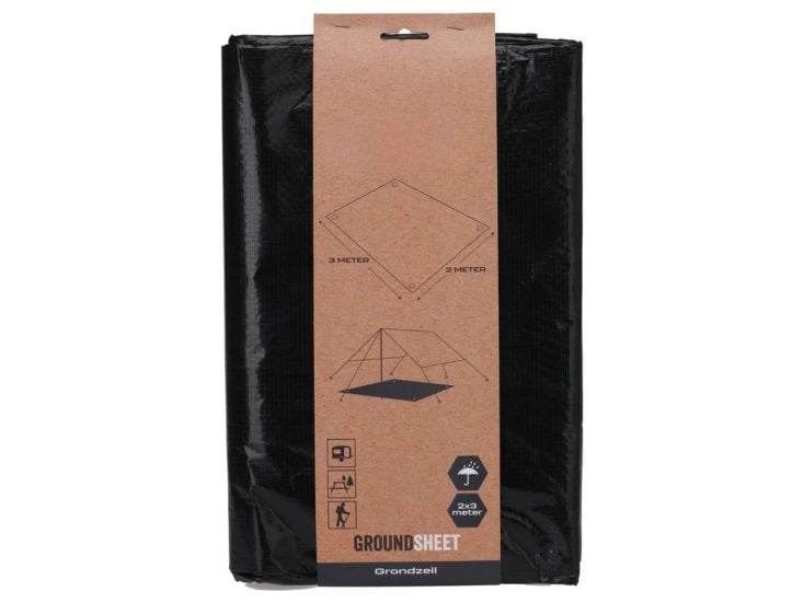 HIXA 300 x 200 cm grondzeil - Black