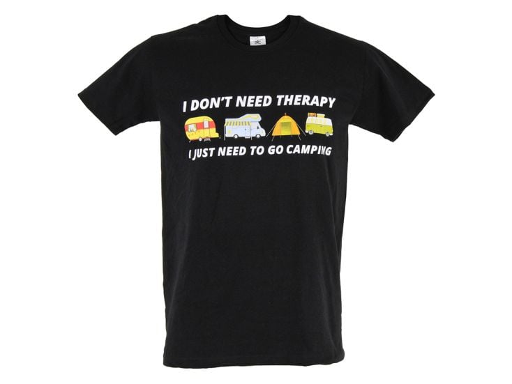 Obelink I don't need therapy T-shirt - Black