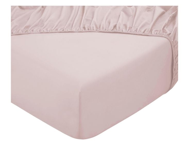 DoubleDry Home 140 x 200 cm hoeslaken - perzik
