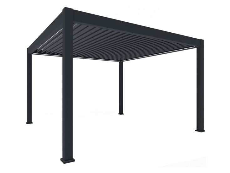Orion Premium 400x400cm elektrische LED overkapping - antraciet