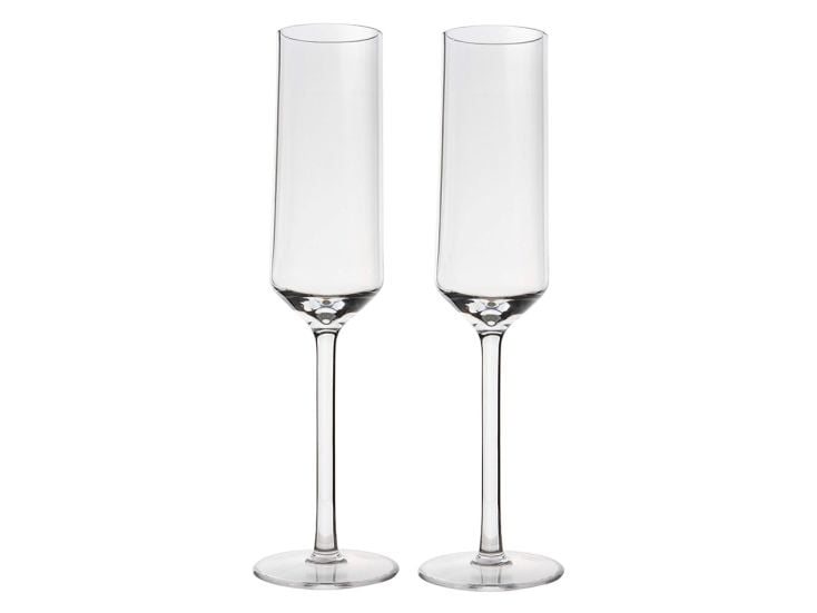 Gimex Solid Line 180 ml set van 2 champagneglazen