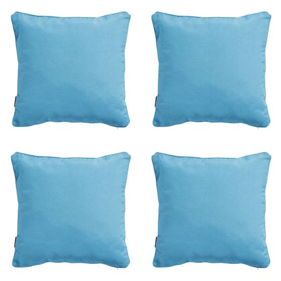 Madison Panama aqua Sierkussen - Set van 4