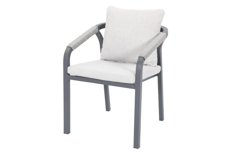 Garden Impressions Monti dining fauteuil - carbon black