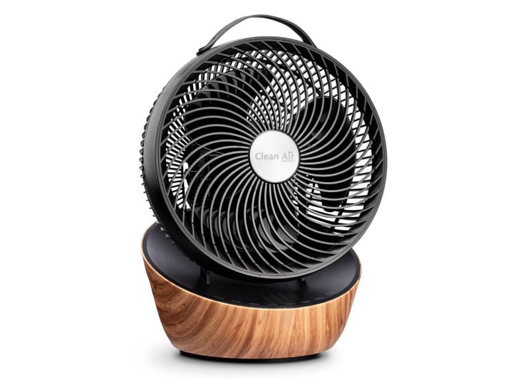 Clean Air Optima CA403 Smart Circulator Ventilator - Wood Design
