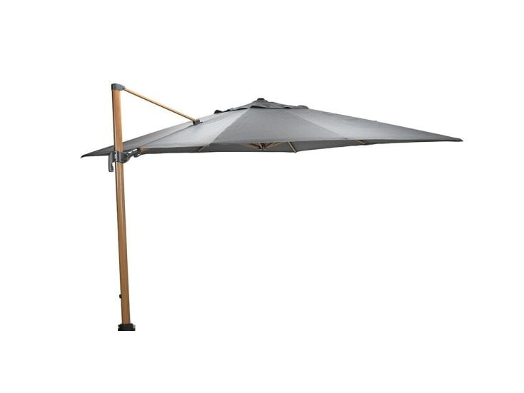Garden Impressions Hawaii vierkante zweefparasol - Teak