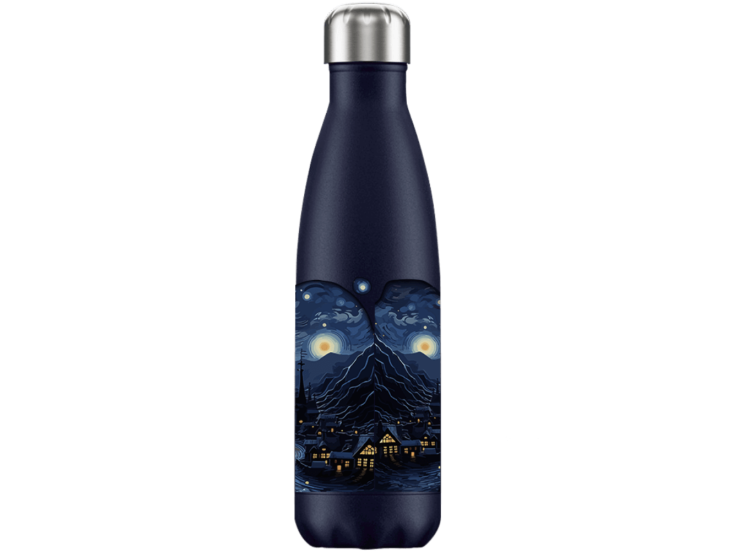 FLASKE starry river 500 ml RVS Drinkfles - Shade