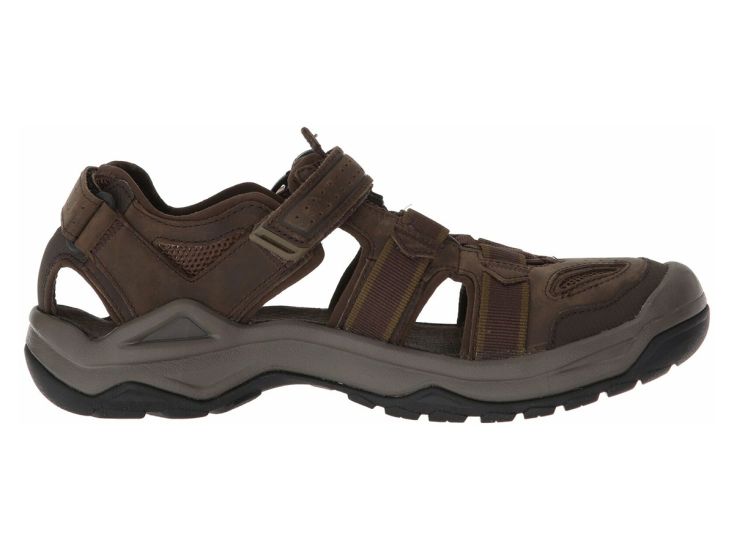 Teva Omnium 2 Leather Turkish Coffee heren sandalen