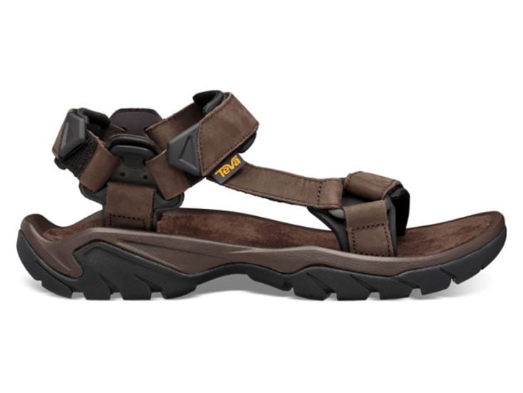 Teva Terra FI 5 Universal Leather Turkish Coffee heren sandalen