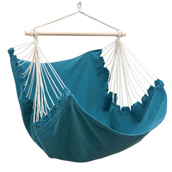AMANKA 155 x 125 cm XL hangstoel - Blue