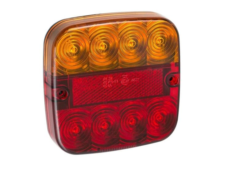 ProPlus 12 volt 8LED achterlicht - 5 functies