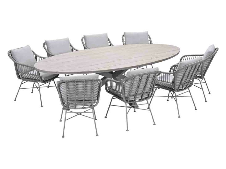 Garden Impressions Lucas Tulli 9-delige tuinset - Valley Sand