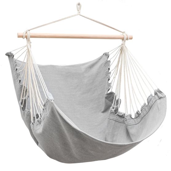 AMANKA 155 x 125 cm XL hangstoel - Grey