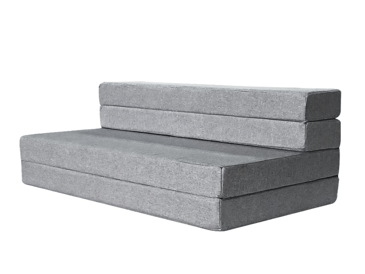 K'Foam 135 x 190 Opvouwbare slaapbank en matras