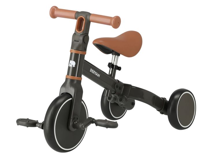 Deryan Jaime 2-in-1 Luxe loopfiets - Black