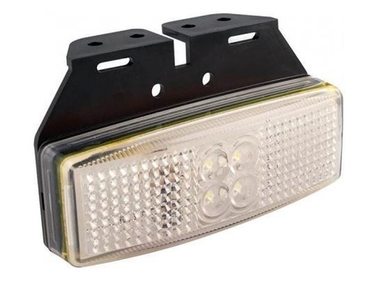 ProPlus 12/24 volt LED markeringslamp met houder - White