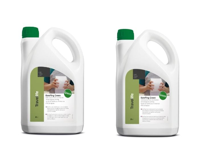 Travellife KemPing Green 2 liter toiletvloeistof - Set van 2